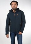 Indicode Softshelljacke IDJonas &Uuml;bergangsjacke mit abnehmbarer Kapuze