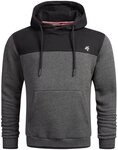 Alessandro Salvarini Kapuzenpullover ASDuori mit gro&szlig;er Kapuze