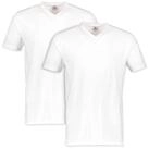 LERROS V-Shirt (Spar-Set, 2-tlg) unifarben, 2-er Pack V-Shirt