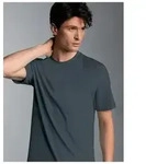 Trigema T-Shirt TRIGEMA T-Shirt DELUXE Baumwolle (1-tlg) grau 4XL (66/68)