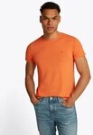 Tommy Hilfiger T-Shirt STRETCH SLIM FIT unifarben, casual, slim fit, Baumwollmix,