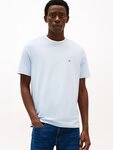 Tommy Hilfiger T-Shirt ESSENTIAL REGULAR FIT SOLID mit Stickerei unifarben,...