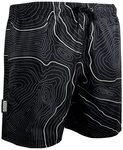 GUGGEN Mountain Badehose Badehose Herren Badeshorts Schnelltrocknend Kordelzug