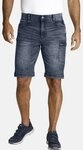 Jan Vanderstorm Cargobermudas AKISTEG in Stone-Washed Design