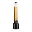 relaxdays Zapfs&auml;ule 3 l Biers&auml;ule mit Zapfhahn