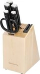 KitchenAid Messerblock Classic (6tlg), Messer japanischer Kohlenstoffstahl, inkl.