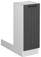 Vicco Unterschrank Fame-Line, Anthrazit/Wei&szlig;, 30 cm ohne Arbeitsplatte (1-St)