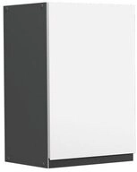 Vicco H&auml;ngeschrank R-Line, Wei&szlig;/Anthrazit, 40 cm J-Shape (1-St)