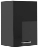 Vicco H&auml;ngeschrank R-Line, Schwarz Hochglanz/Anthrazit, 40 cm (1-St)