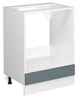 Vicco Herdumbauschrank R-Line, Blau-Grau/Wei&szlig;, 60 cm ohne Arbeitsplatte (1-St)