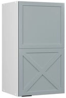 Vicco H&auml;ngeschrank Fame-Line, Hellblau-grau/Wei&szlig;, 40 cm (1-St)