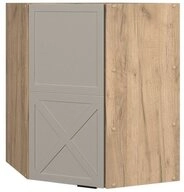 Vicco Eckh&auml;ngeschrank Fame-Line, GrauBeige/Goldkraft Eiche, 57 cm (1-St)