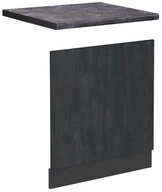 Vicco Frontblende R-Line, Schwarz Beton/Anthrazit, 60 cm AP Anthrazit (1 St)