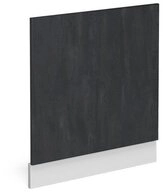 Vicco Frontblende R-Line, Schwarz Beton/Wei&szlig;, 60 cm ohne Arbeitsplatte (1 St)
