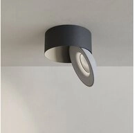 s.luce LED Deckenstrahler Santa Neo schwenkbar & dimmbar Schwarz/Wei&szlig;,...