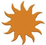 Ursus - Ludwig B&auml;hr Motivstanzer Motivlocher mittel Sonne