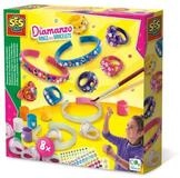 SES Creative Spiel SES Creative Diamanzo Ringe und Armb&auml;nder Set - Schmuck Bastelset