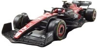 Bburago Modellauto Alfa Romeo C43 Formel 1 2023 #24 Zhou mit Figur, Ma&szlig;stab...