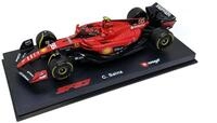 Bburago Modellauto F1 Ferrari SF-23 #55 Sainz, Ma&szlig;stab 1:43, in...