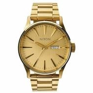 Nixon Luxusuhr Herrenuhr Sentry SS Gold