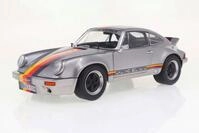 Solido Modellauto Solido 1:18 Porsche 911 RSR Kremer 1973 silber Modellauto