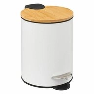 5five Simply Smart Kosmetikeimer Kosmetikeimer mit Bambusdeckel MODERN, 3 l