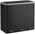 SONGMICS M&uuml;lleimer, M&uuml;lltrennsystem, 3 x 18 L, ergonomisch, 3 F&auml;cher