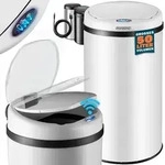 monzana M&uuml;lleimer, 50 L Automatik Sensor M&uuml;lleimer LED Display M&uuml;llbeh&auml;lter
