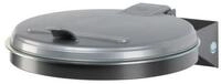 PROREGAL&reg; M&uuml;lleimer Robuster Abfallsammler 1-Fach Wandhalterung 120L 50x51...