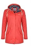 Regenliebe Regenjacke Friesennerz Regenmantel mit gestreiftem Innenfutter