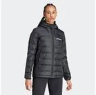 adidas Performance Funktionsjacke Daunenjacke Terrex Multi Light Hooded schwarz Damen