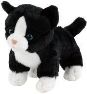 Teddys Rothenburg Kuscheltier Katze schwarz/wei&szlig; stehend 14 cm Stoffkatze