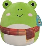 Jazwares Pl&uuml;schfigur Squishmallows - Wendy der Frosch mit Schal - 30 cm (12)