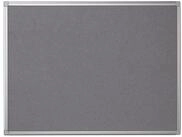 bi-office Pinnwand Pinnwand Maya FA0242170 Aluminiumrahmen Filz 60x45cm grau