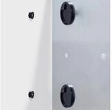 Sigel Wandtafel Glas-Whiteboard Artverum 120x90x1,8cm grau