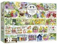 GIBSONS Puzzle GIBSONS Puzzle Schubkarren und Stiefel 1000 Teile, Puzzleteile