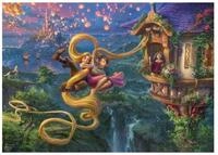 Schmidt Spiele Puzzle Thomas Kinkade Studios Rapunzel Tangled Up In Love 1000...