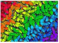 ENJOY Puzzle Puzzle ENJOY Rainbow Butterflies Puzzle 1000 Teile, Puzzleteile