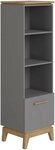 PAIDI Standregal STIENE in Beige oder Grau, 3 offene F&auml;cher, 1 Schublade mit