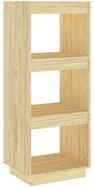 vidaXL B&uuml;cherregal NA B&uuml;cherregal aus massivem Kiefernholz 40x35x103 cm f&uuml;r