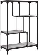 vidaXL B&uuml;cherregal B&uuml;cherregal Grau Sonoma 81x36x115 cm Holzwerkstoff und...