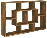 vidaXL Wandregal, Regal R&auml;uchereiche 85x16x52,5 cm Holzwerkstoff