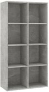 vidaXL B&uuml;cherregal 66 x 30 x 130 cm Standregal B&uuml;cherregal Regalschrank...
