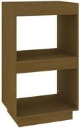 vidaXL B&uuml;cherregal NA B&uuml;cherregal Honigbraun 40x35x71 cm Massivholz Kiefer