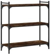 vidaXL B&uuml;cherregal NA B&uuml;cherregal 3 B&ouml;den R&auml;uchereiche 80x30x86 cm...