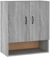 vidaXL H&auml;ngeschrank Wandschrank Grau Sonoma 60x31x70 cm Holzwerkstoff (1-St)