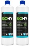 BiOHY Glas- und Oberfl&auml;chenreiniger 2er Pack (2 x 1 Liter Flasche) Glasreiniger