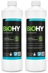 BiOHY Rohrreiniger 2er Pack (2 x 1 Liter Flasche) Rohrreiniger (2-St)