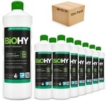 BiOHY Parkettreiniger 12er Pack (12 x 1 Liter Flasche) Parkettreiniger (12-St)