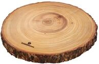 ZASSENHAUS Servierplatte Servierplatte Akazie 23 cm, Akazienholz, (Platten)